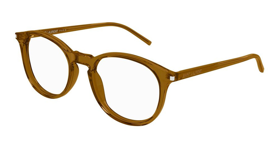 Saint Laurent SL Acetate eyeglasses in brown