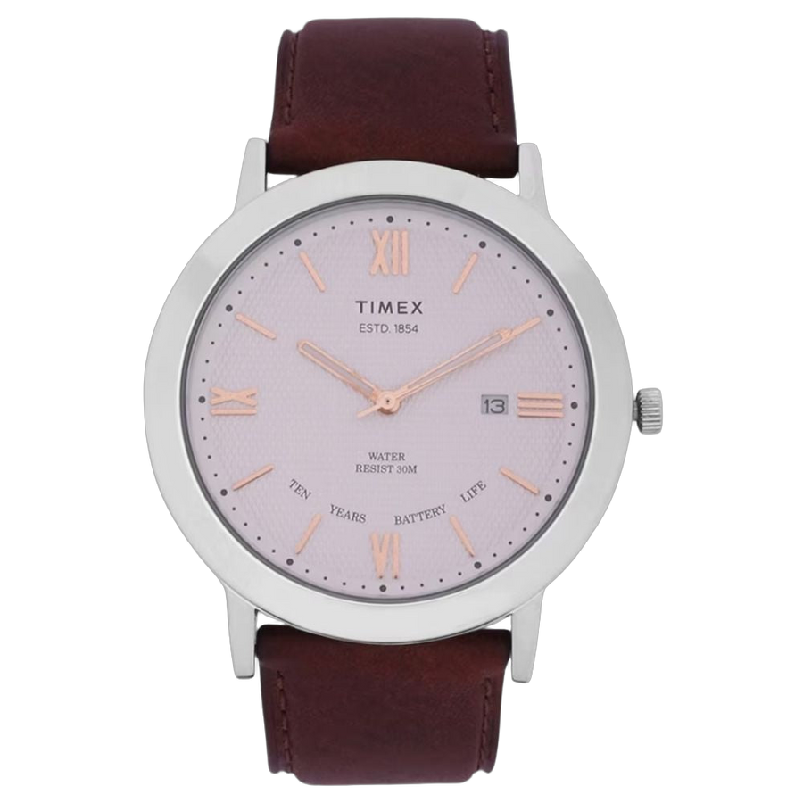 Timex watch in silver