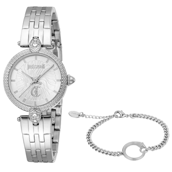 Just Cavalli Stainless steel watch in silver