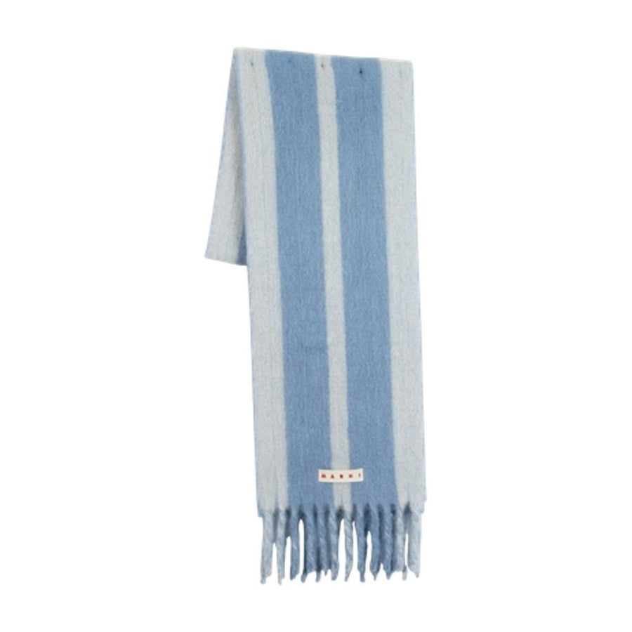 Marni wool scarf in blue