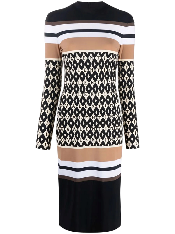 Valentino Knit (composition unspecified) dress in black