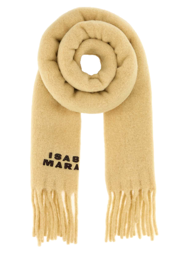 Isabel Marant 80% Alpaca scarf in beige
