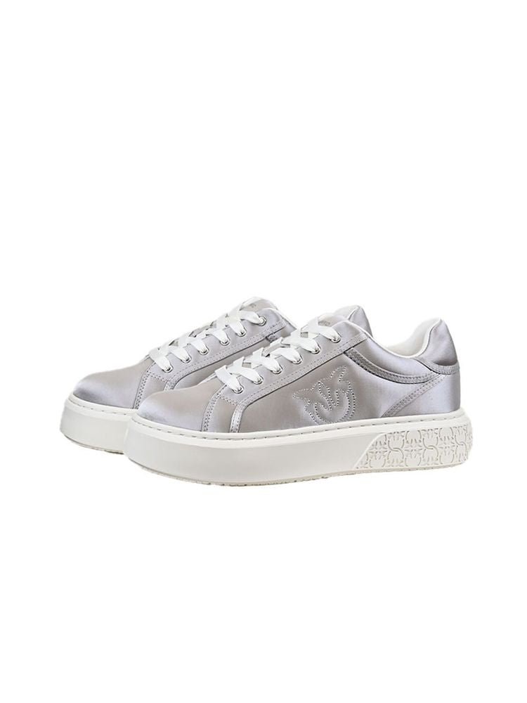 Pinko Sneakers Silver Footwear / Sports