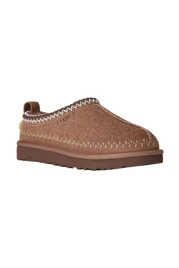 UGG Suede upper with wool lining and rubber sole boot in brown
