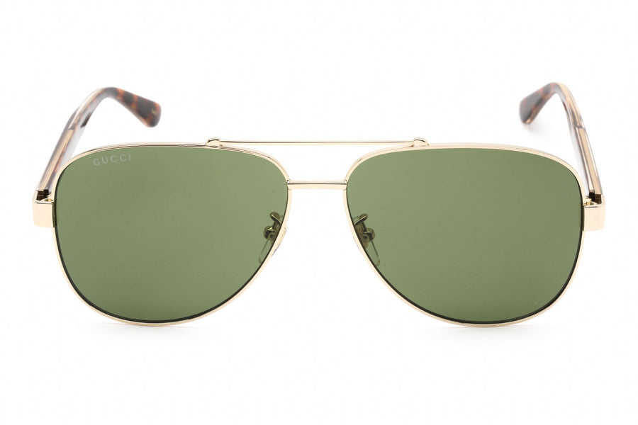 Gucci GG0528S009 Metal frame sunglasses in gold