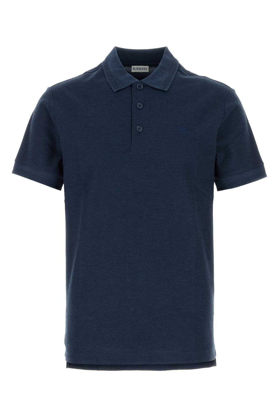 Burberry 100% Cotton polo shirt in navy