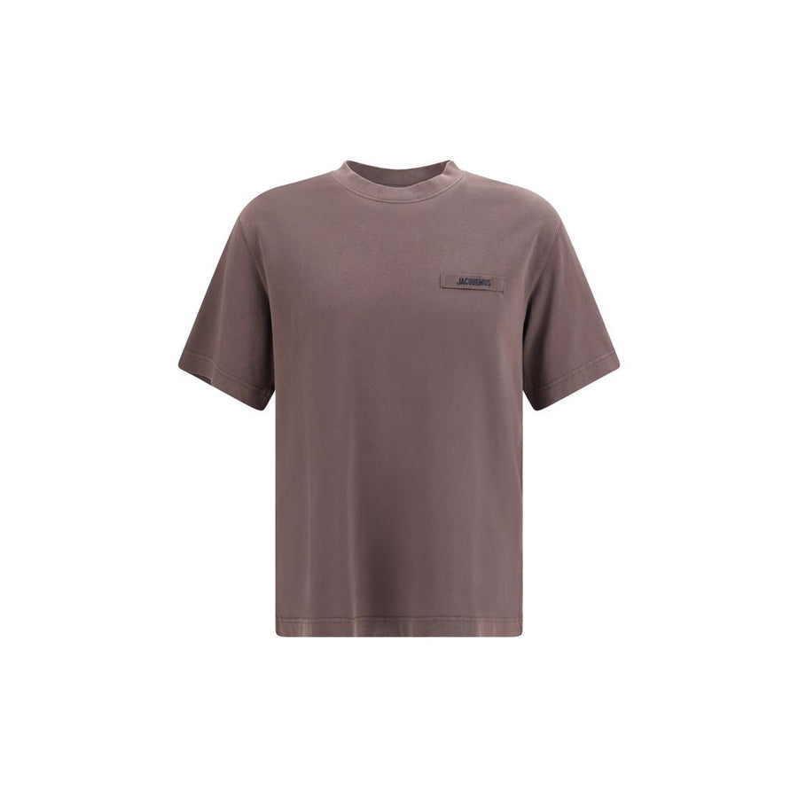 Brown Cotton T-Shirt