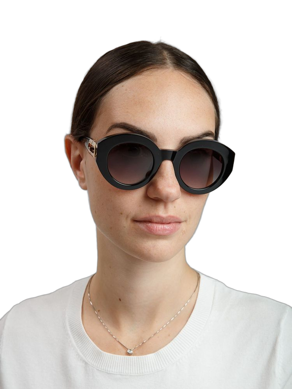 Furla SFU987 Acetate (frame) sunglasses in black