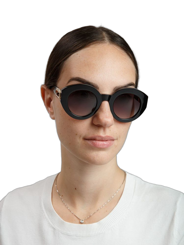 Furla SFU987 Acetate (frame) sunglasses in black