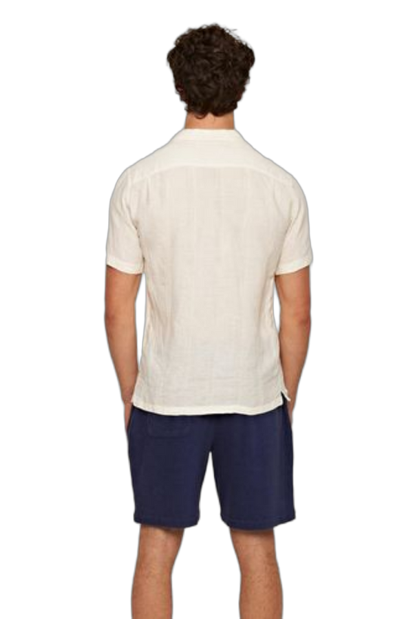 Orlebar Brown 87% Linen shirt in beige