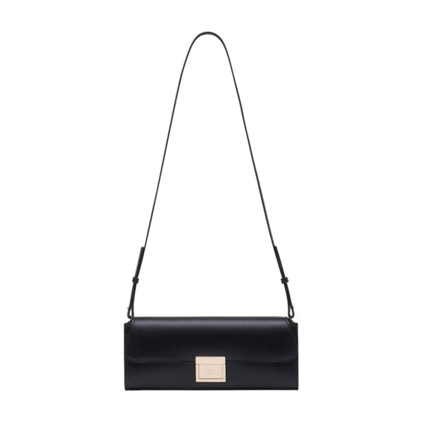 AMI Paris Calfskin crossbody bag in black