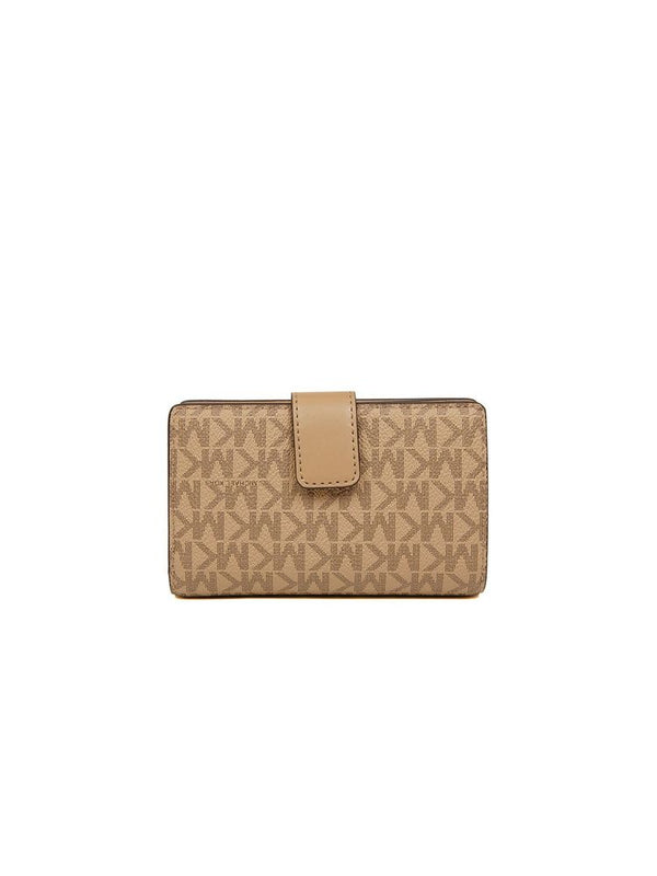 Michael Kors 100% Polyvinyl Chloride wallet in camel