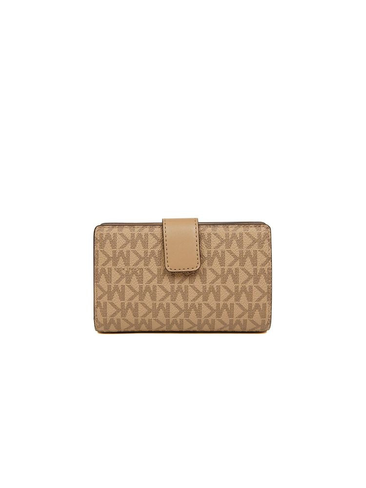 Michael Kors 100% Polyvinyl Chloride wallet in camel