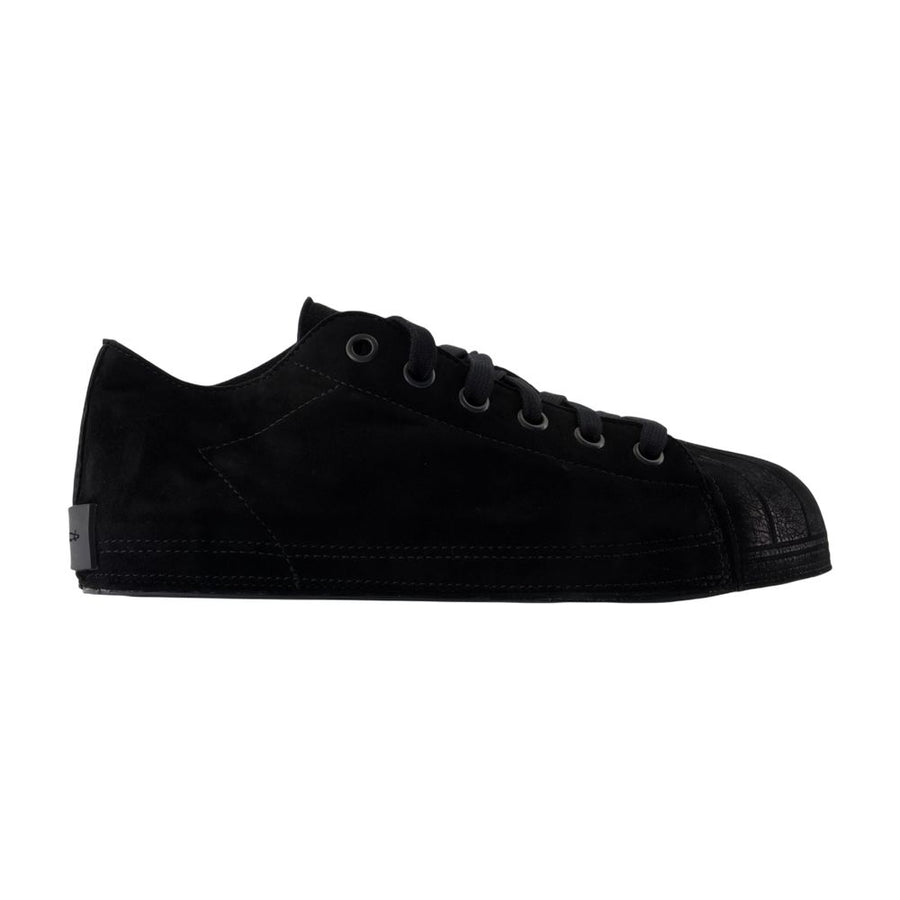 Y-3 Leather sneaker in black