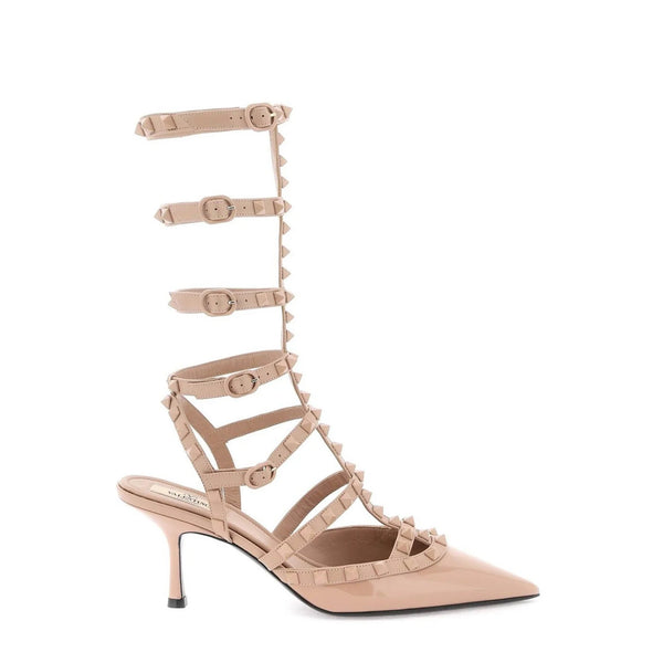 Valentino Garavani Calf leather pump in beige
