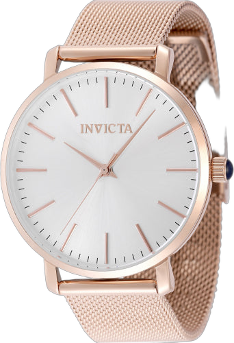 Invicta watch in rose gold