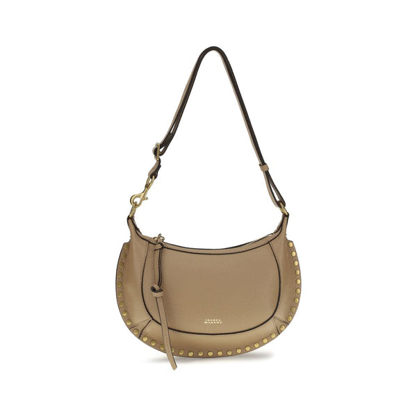 Isabel Marant 100% Calf Leather Bos Taurus shoulder bag in beige