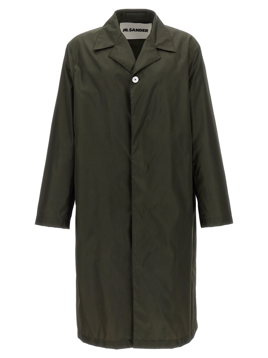 Bicolor Polyamide Coat Clothing