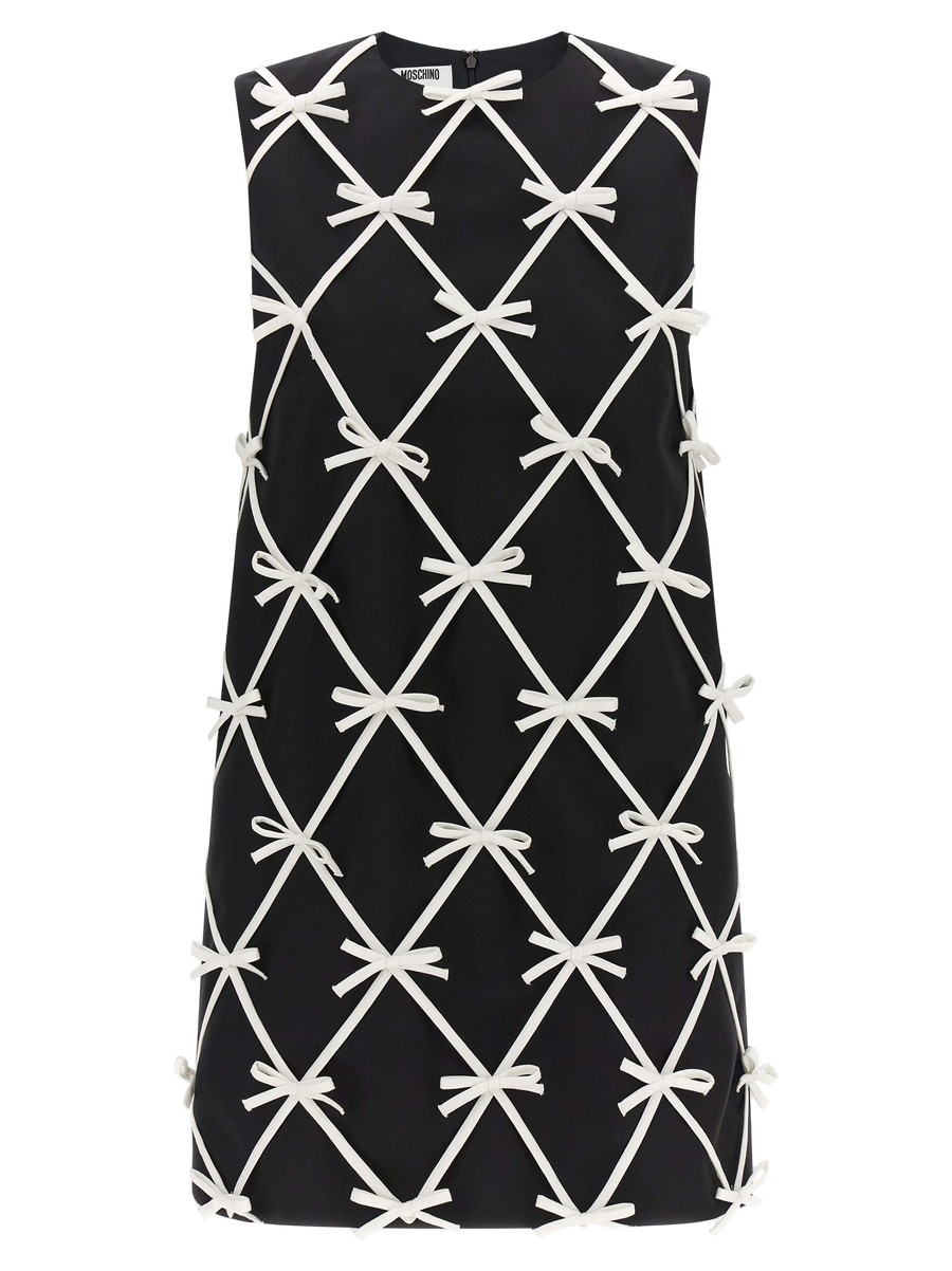 Moschino Virgin wool dress in black
