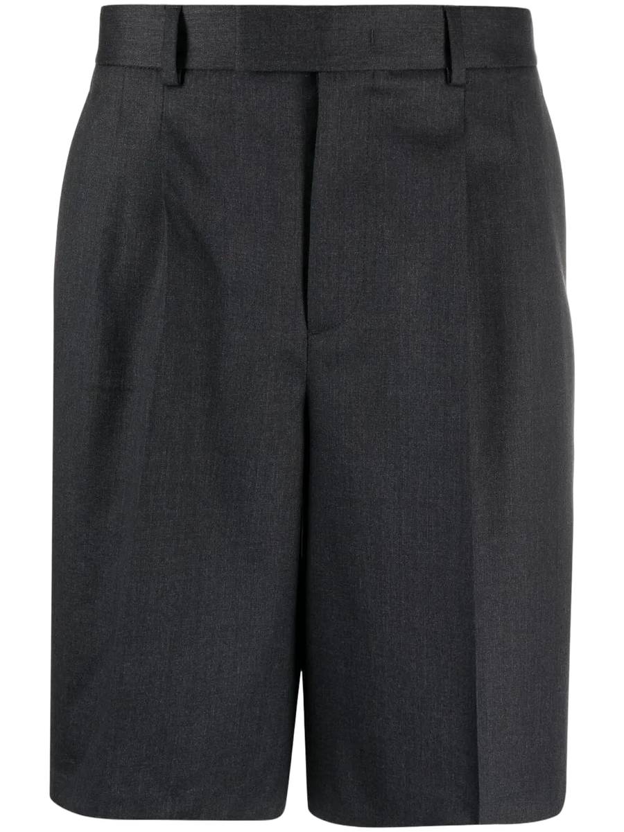 Valentino Cotton shorts in gray