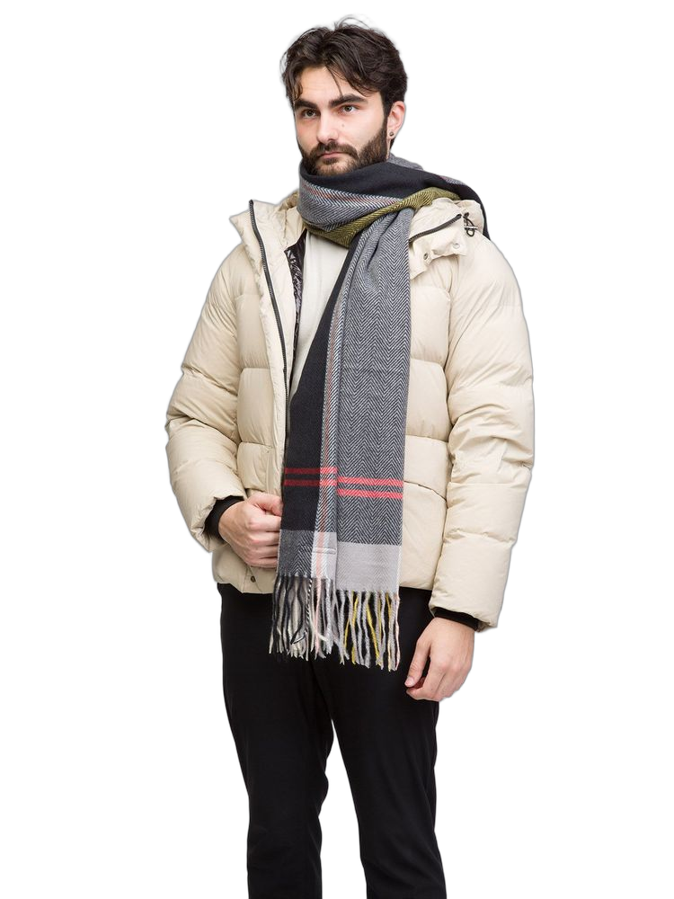 Momo Design 70% Acrylic scarf in multicolor
