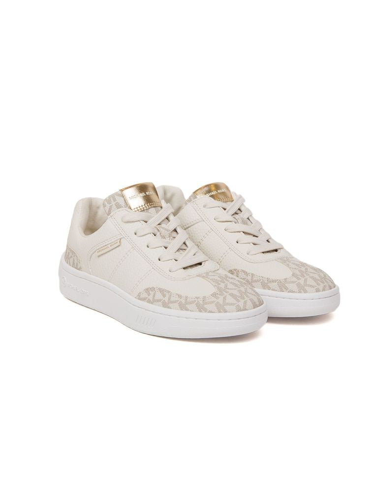 Michael Kors Upper: 60% Polyurethane sneaker in vanilla