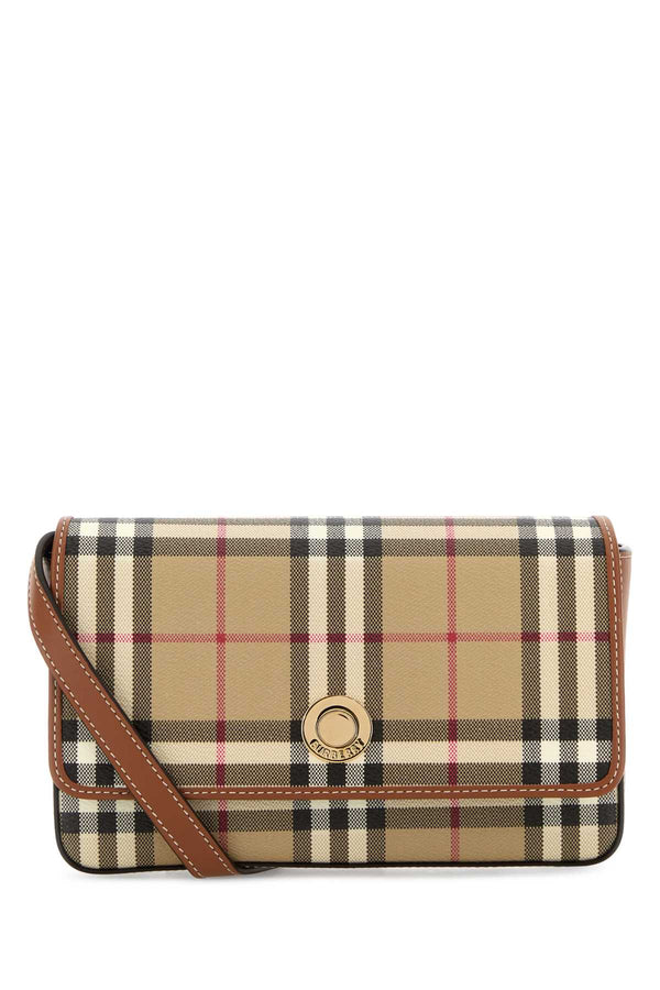 Printed Canvas Hampshire Crossbody Bag Vntgchkbriarbrown Borse A Tracolla