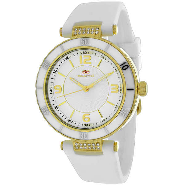 Seapro Stainless steel case watch in silver