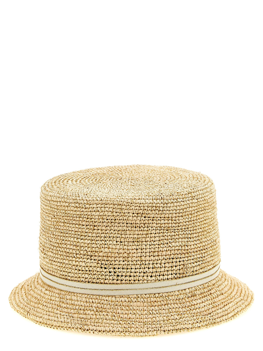 Beige Fabric Sunhat Accessory