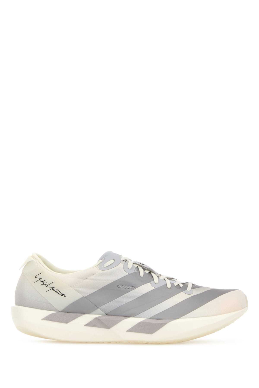 Y3 Yamamoto Adios Exterior: 100% Fabric; Interior: 100% Fabric; Sole: Rubber sneaker in gray