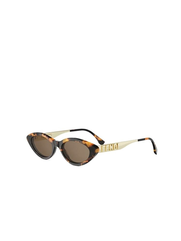 Fendi FE40202I Acetate sunglasses in havana