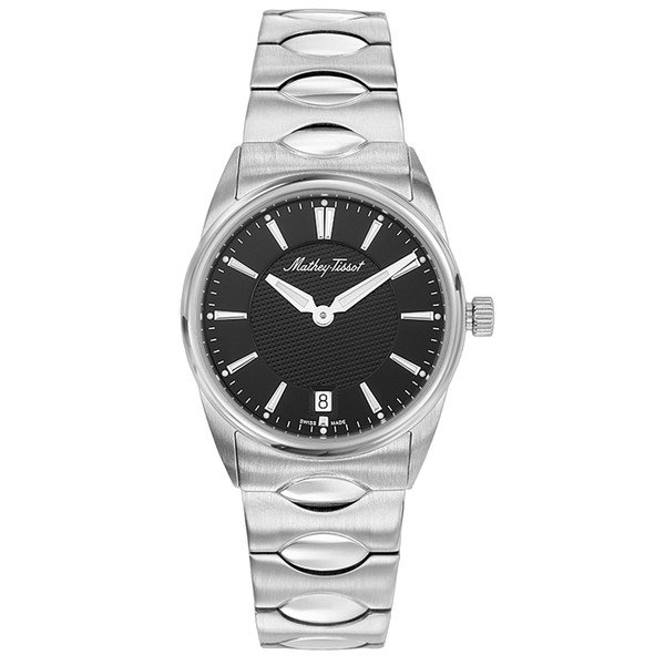 Mathey Tissot watch in black