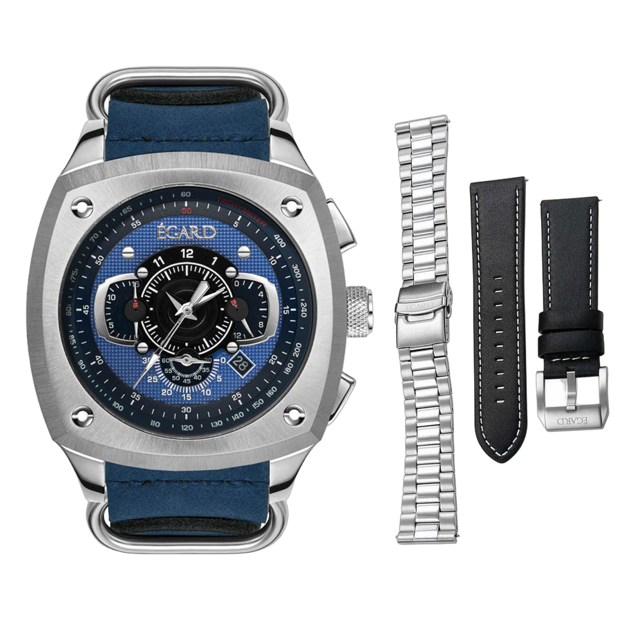 Egard watch in blue
