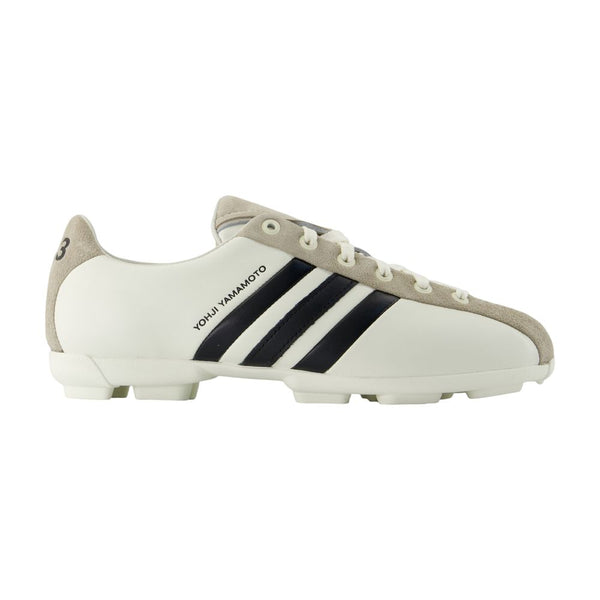 Y-3 Calfskin sneaker in white