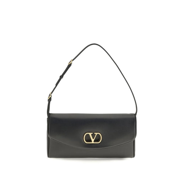 Valentino Garavani 100% Calf Leather Bos Taurus shoulder bag in brown