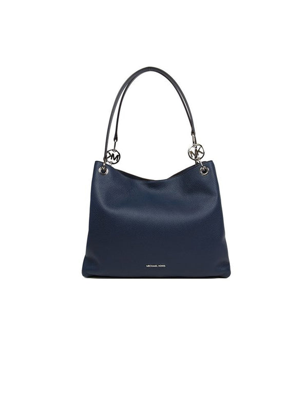 Michael Kors 100% Polyvinyl Chloride shoulder bag in navy