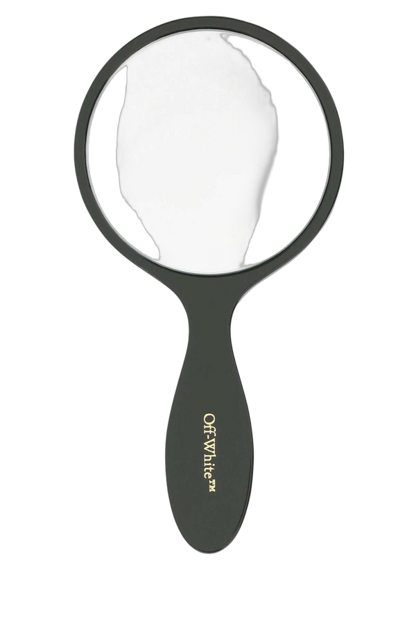 Off-White Exterior: 100% Acetate mirror in green