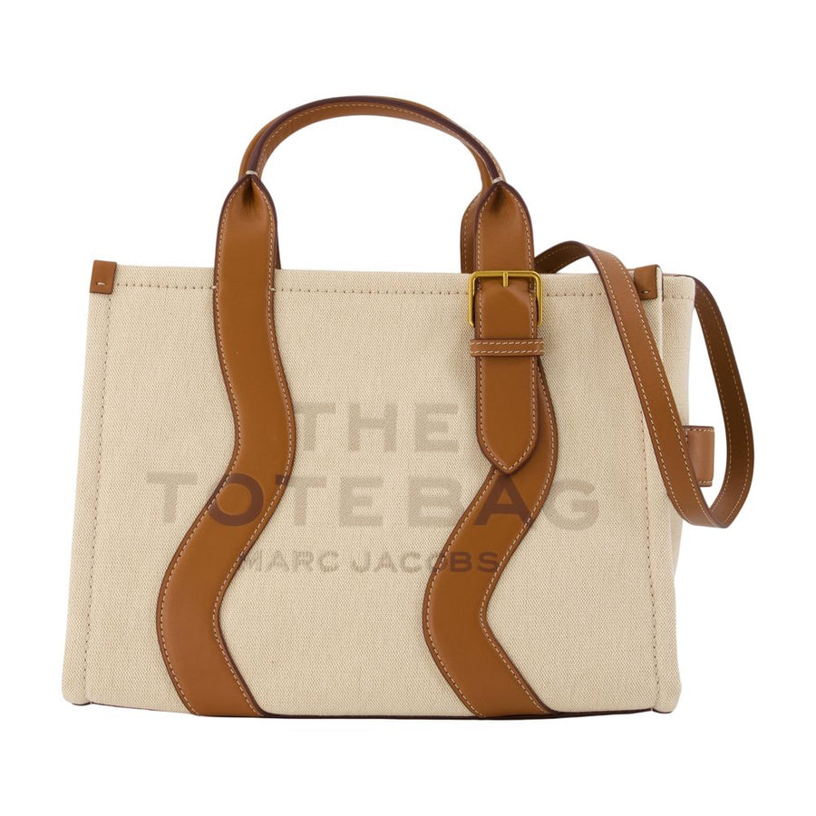 The Medium Tote Shopper Bag - Marc Jacobs Cotton Beige / Totes-shopping-bags