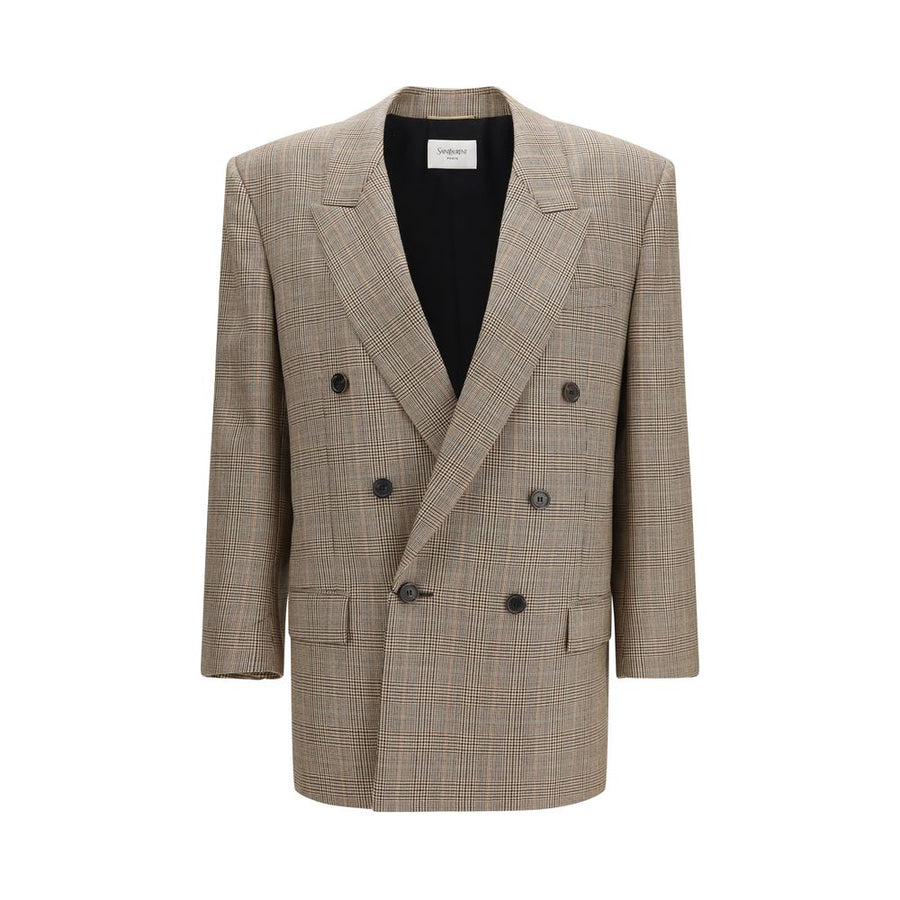 Beige Wool Oves Aries Blazer Clothing
