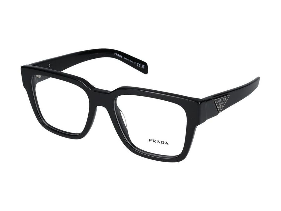 Prada 0PR Acetate eyeglasses in black