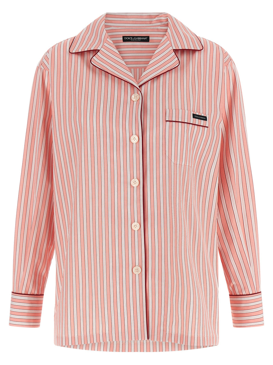 Dolce & Gabbana 95% cotton shirt in pink