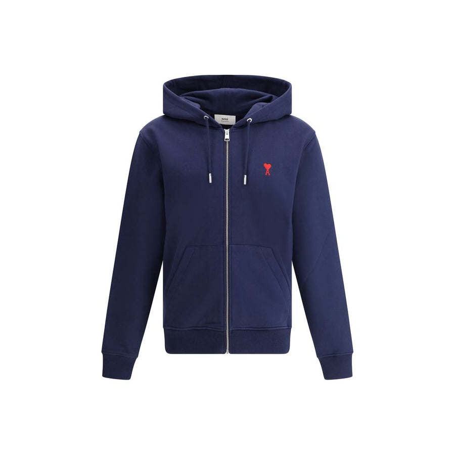 Blue Cotton Sweatshirt Clothing