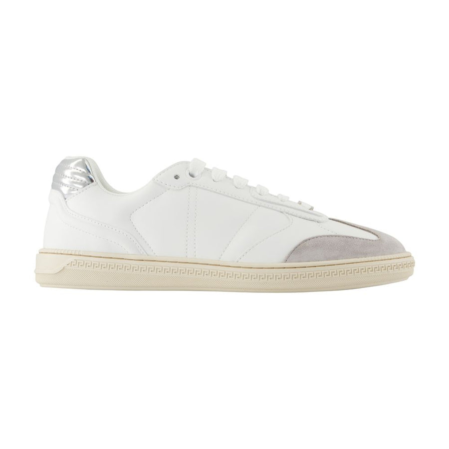 Versace synthetic sneaker in white