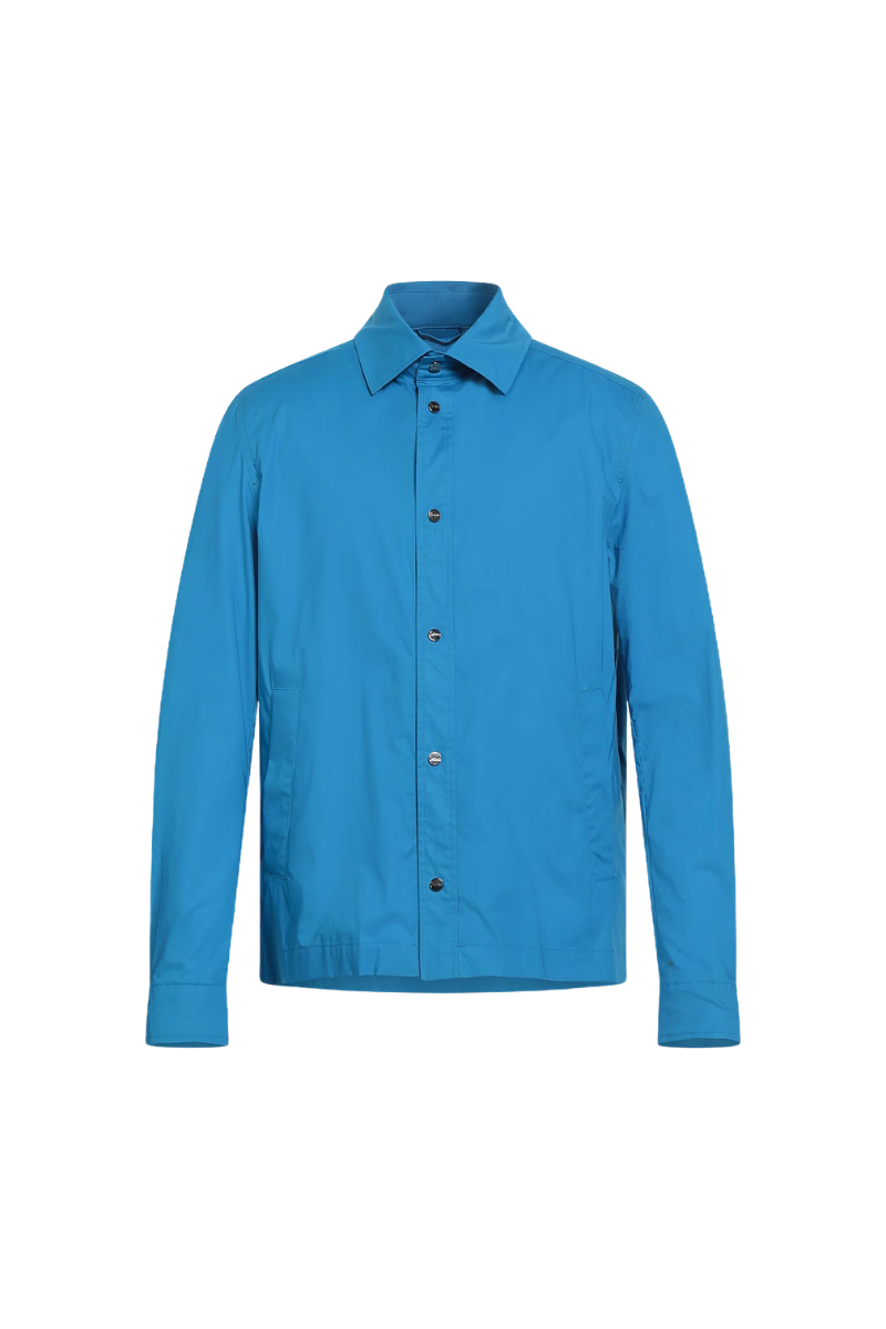 Herno 96% CO - 4% EA jacket in blue