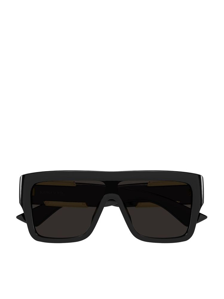 Bottega Veneta BV1451S Bio injection plastic frame sunglasses in black