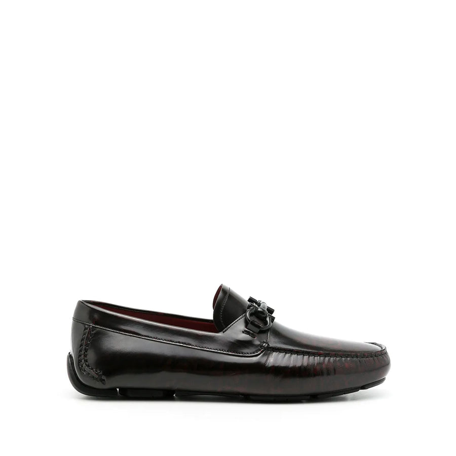 Ferragamo Leather loafer in black