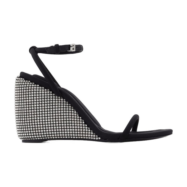 Alexander Wang Lycra wedge sandal in black