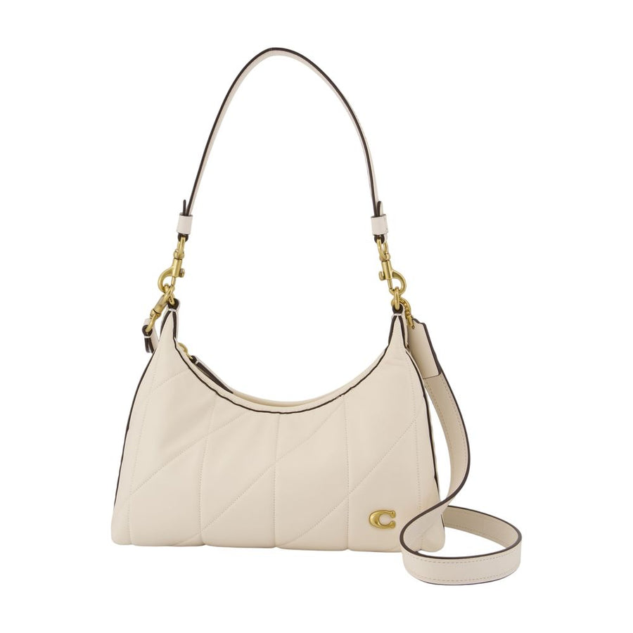 Coach Cowhide shoulder bag in white