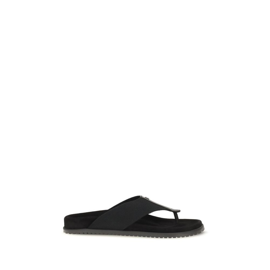 Dolce & Gabbana Upper: 2% Calf Leather sandals in black