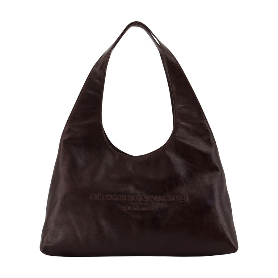 Pike Medium Hobo Shoulder Bag - Alexander Wang Leather Brown Cowhide / Shoulder-hobo-bags